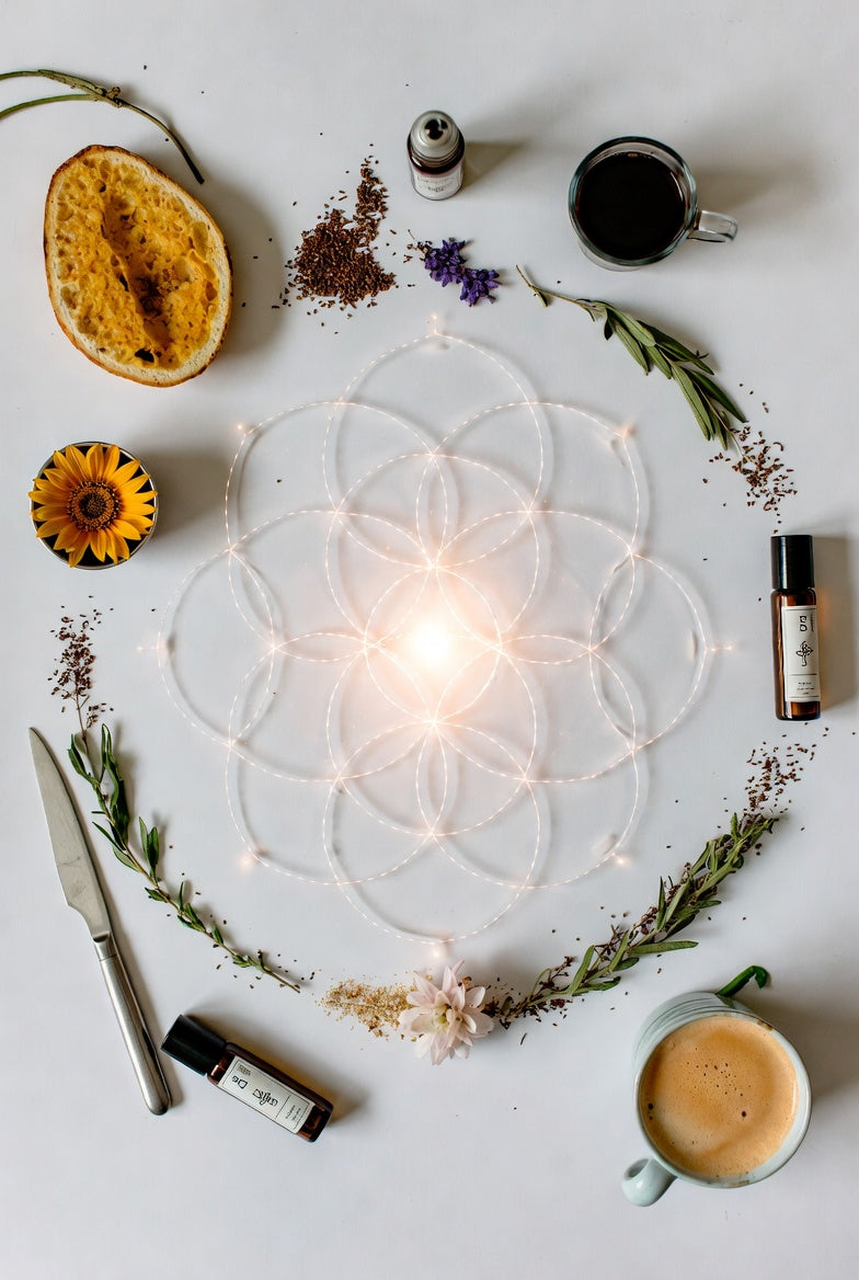 Mandala personalizzato (Consultazione + pdf + mandala personalizzato + fiori/oli)